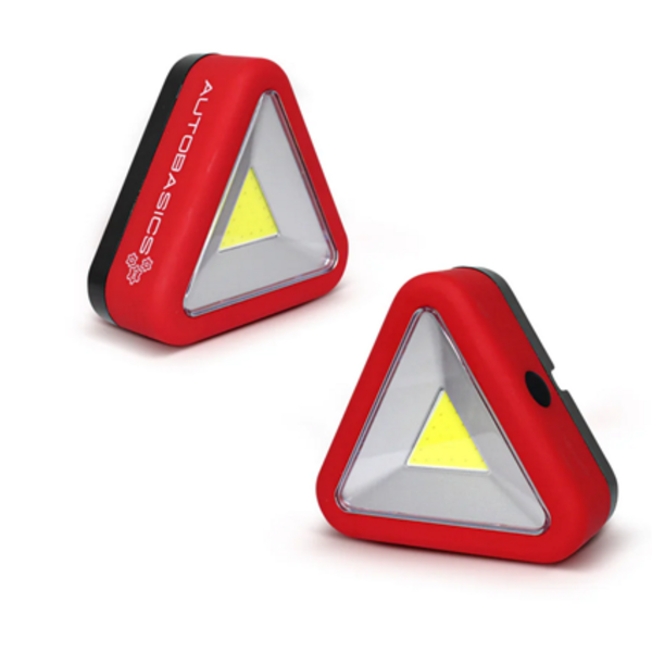 2-Pack S-ABRSP2-05 Roadside LED Safety Triangle Lights