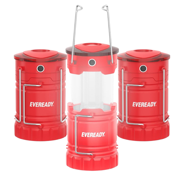 3-Pack Eveready LED Camping Lantern 360 PRO