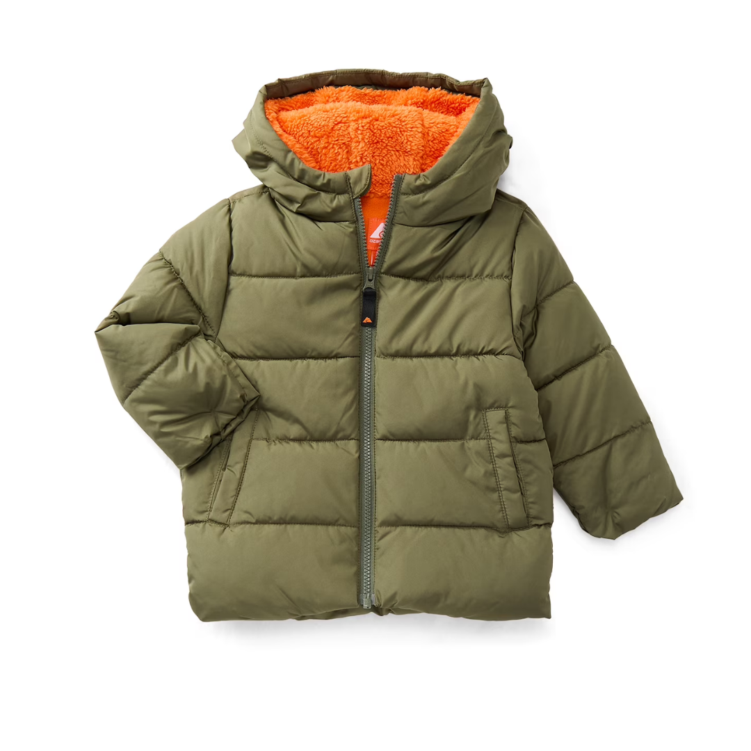 Ozark Trail Toddler Heavyweight Puffer Jacket (Various)