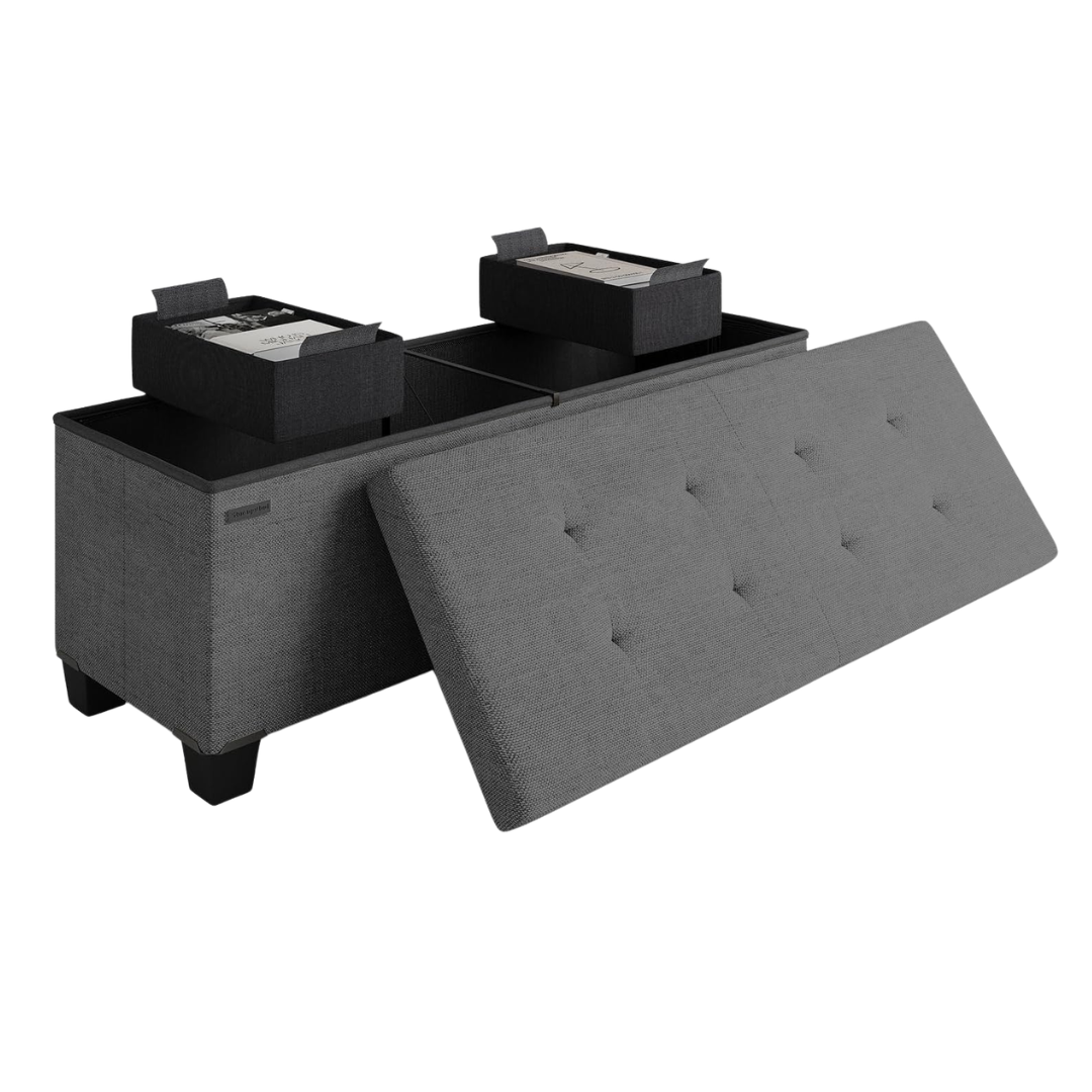 Storage 43-in Ottoman Storage Bench With Bin