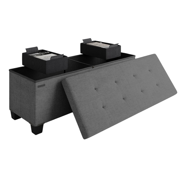 Storage 43-in Ottoman Storage Bench With Bin