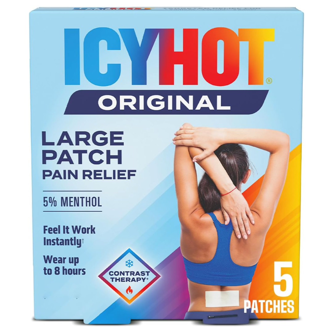 5-Count Icy Hot Medicated Extra Strength Pain Relief Patches