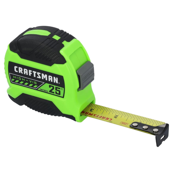 Craftsman High-Visibility 25 Feet Tape Measure (CMHT38225LW)