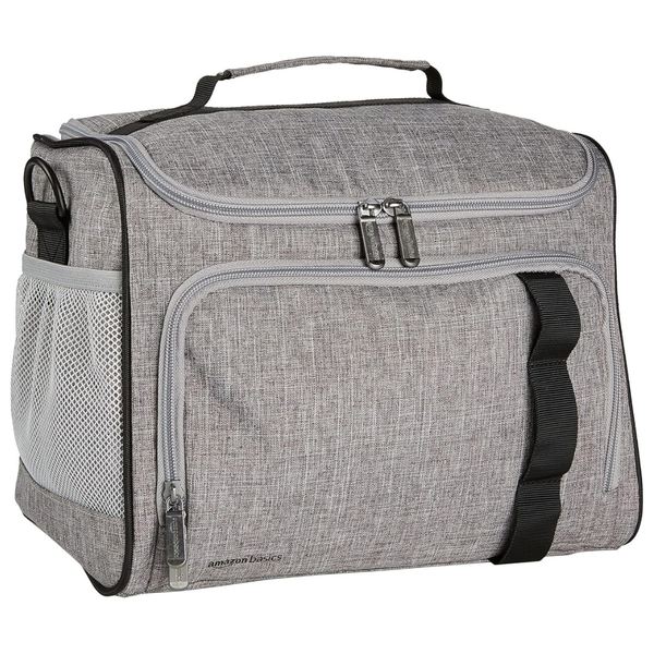 Amazon Basics Leakproof Reusable Portable Soft Insulated Cooler Lunch Bag