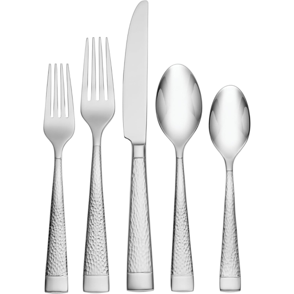 65-Piece Oneida Sambre 18/10 Stainless Steel Flatware Set
