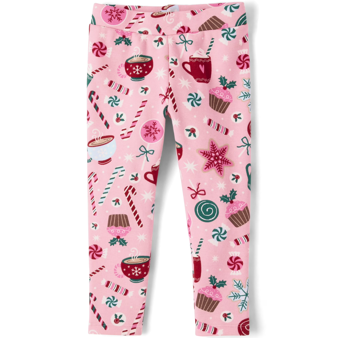 The Children's Place Baby & Toddler Girls Winter Warm Prints Leggings