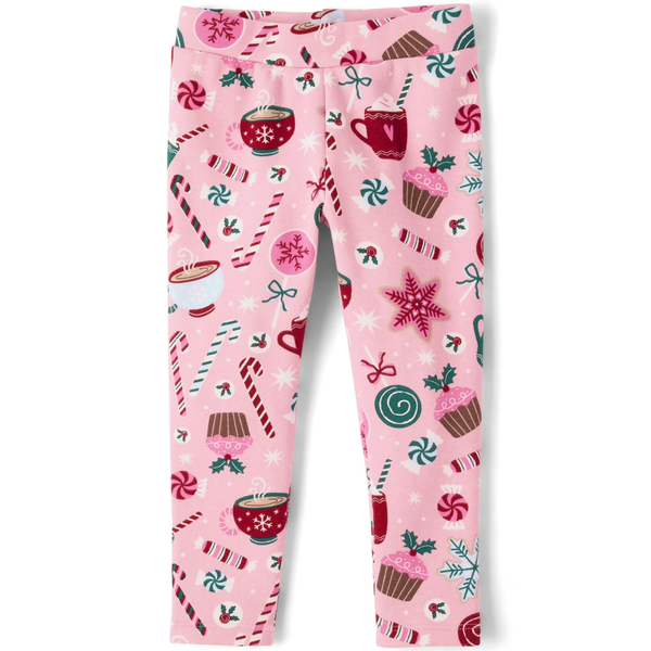 The Children's Place Baby & Toddler Girls Winter Warm Prints Leggings