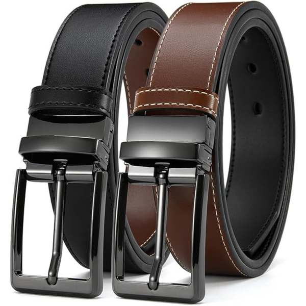 Men's 1.25" Reversible Leather Belt