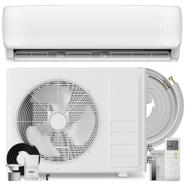 Mepty 18000 BTU Mini Split AC/Heating System