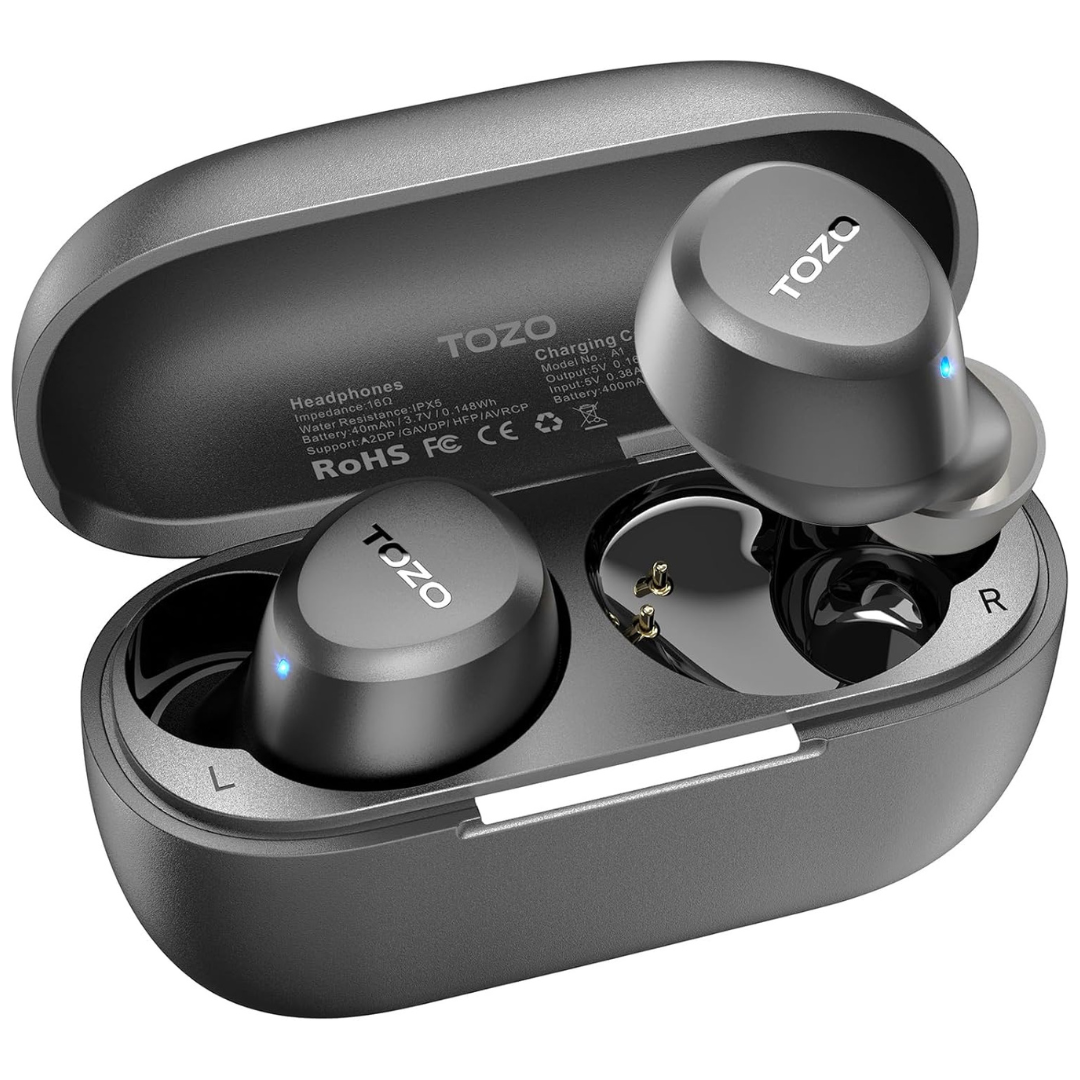 Tozo A1 Bluetooth 5.3 In-Ear IPX5 Waterproof Earbuds