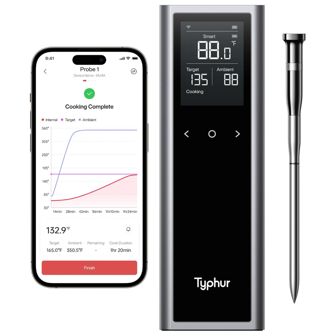 Typhur Sync One Smart Wireless Food Thermometer w/ One Probe