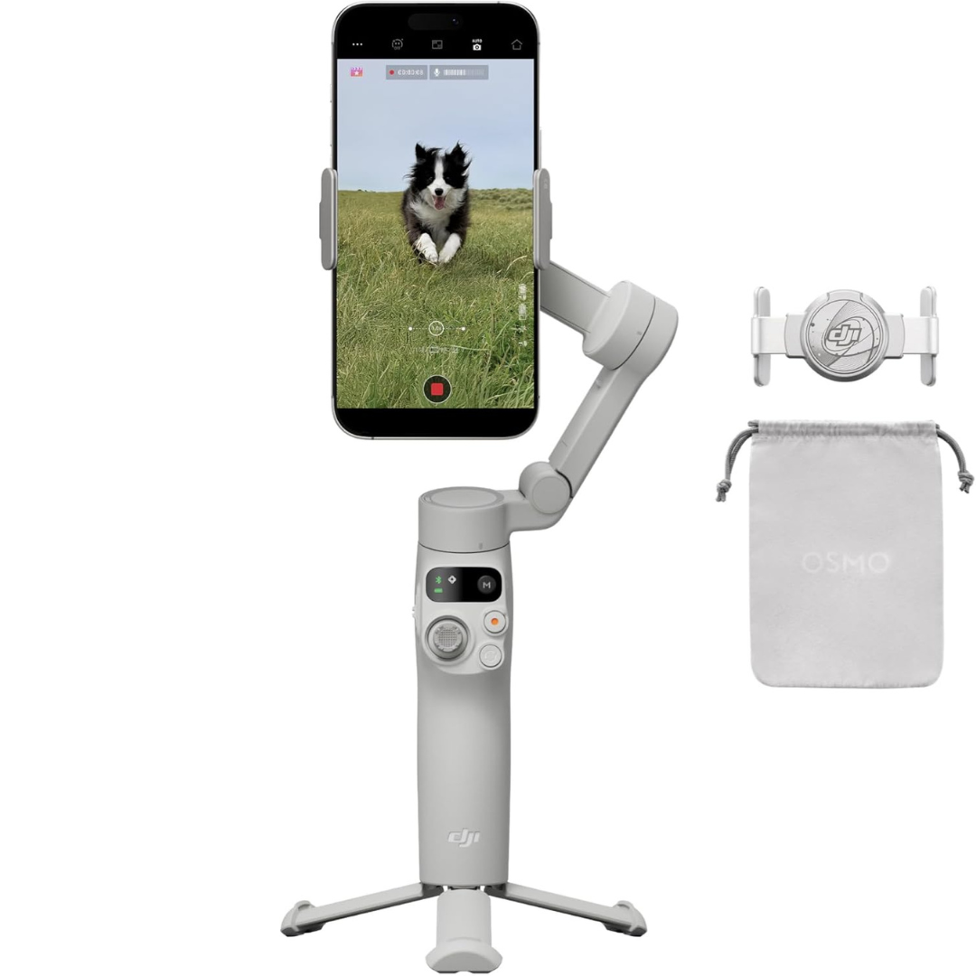 DJI Osmo Mobile 7 Gimbal Stabilizer with Built-in Tripod