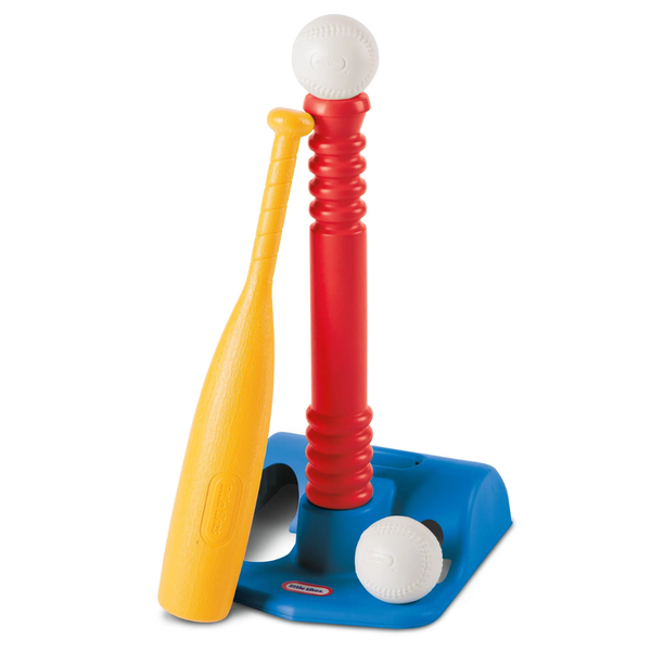 Little Tikes TotSports Kids T-Ball Set with Bat and 2 Balls