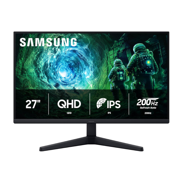 27" Samsung Odyssey WQHD 200Hz 1ms HDR IPS Freesync Gaming Monitor