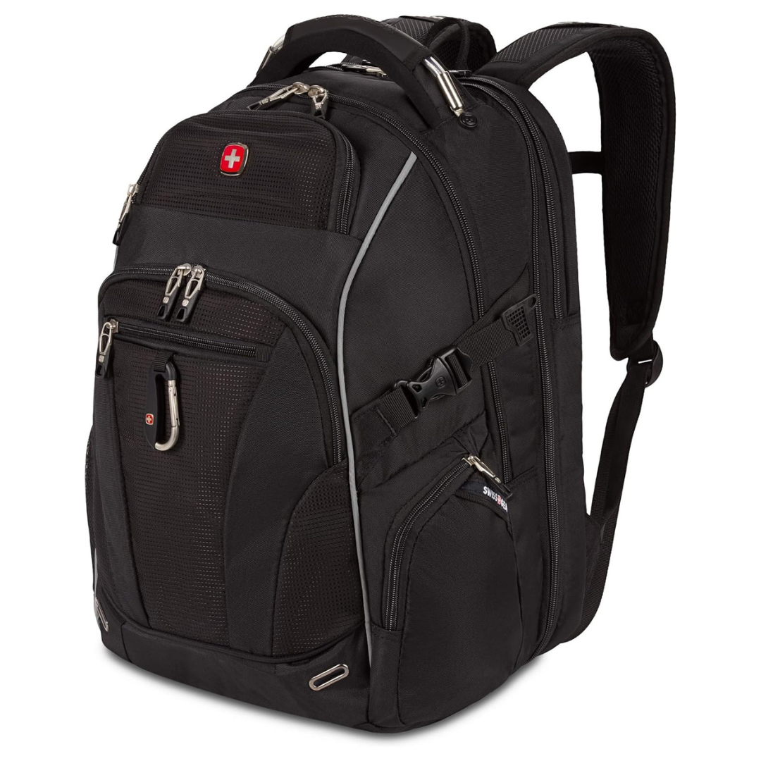 SWISSGEAR SA6752 TSA Friendly ScanSmart Laptop Backpack (Black)