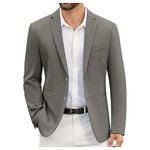 Men's Linen Casual Lightweight Slim Fit Sports Jackets