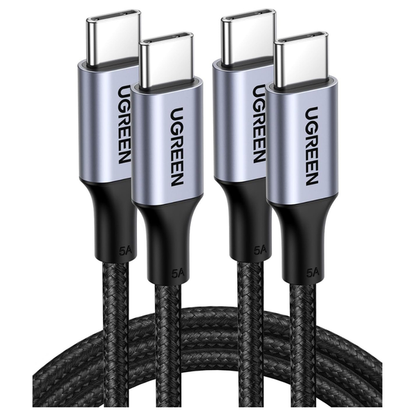 2-Pack UGreen 3.3ft USB-C To USB-C Cables