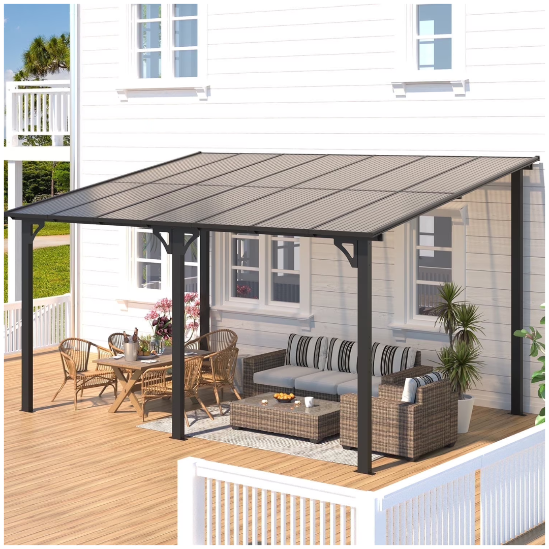 10ft x 14ft Aecojoy Patio Hardtop Aluminum Gazebo