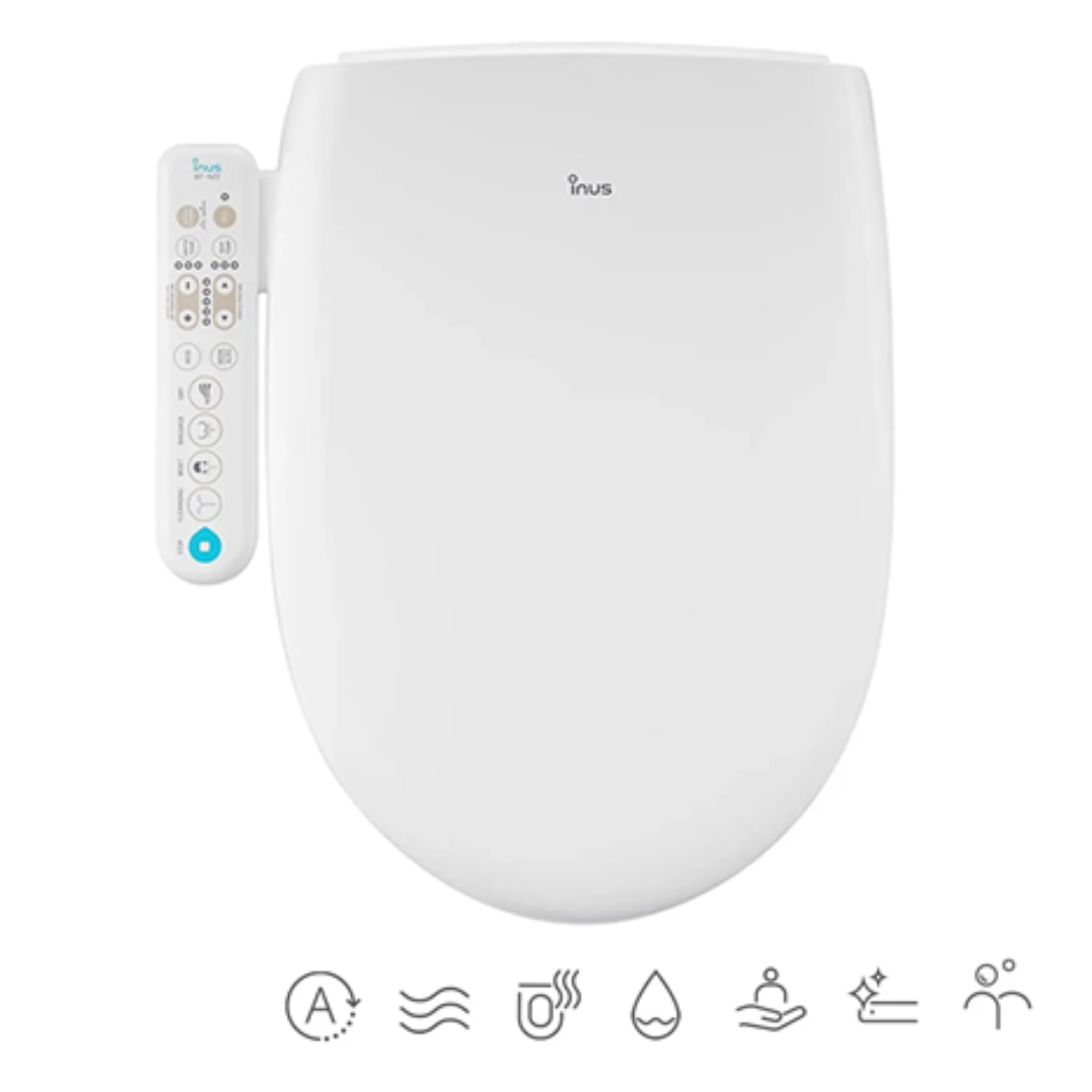 Inus N31 Electric Heated Bidet Toilet Seat Elongated