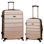 2-Piece Rockland Melbourne Hardside Spinner Wheel Luggage (20"/28")