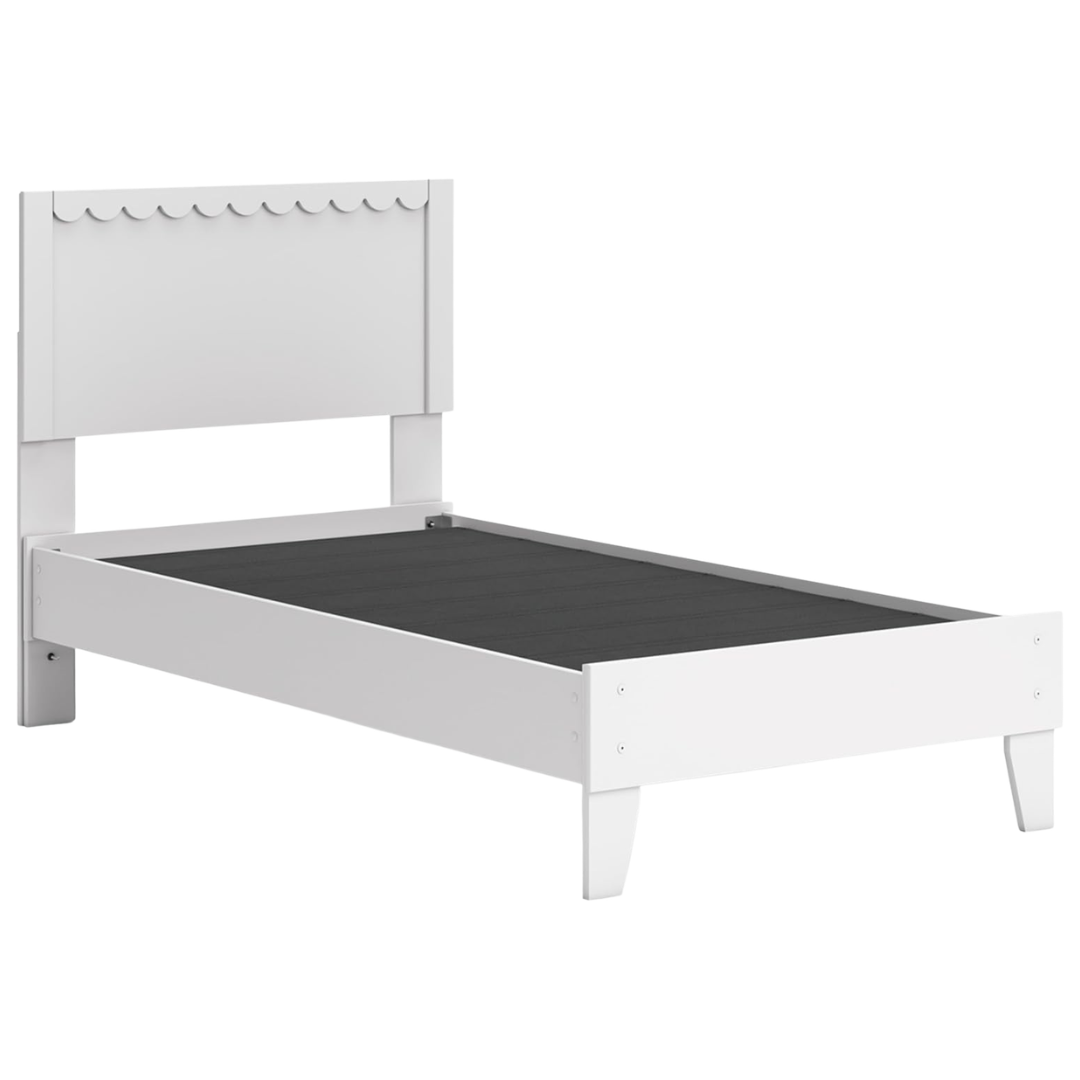 Signature Design By Ashley Hallityn Casual Twin Panel Platform Bed