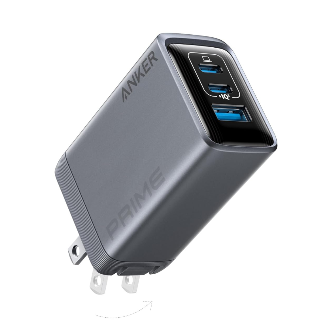 Anker Prime 100W 3-Port Foldable USB-C Wall Charger