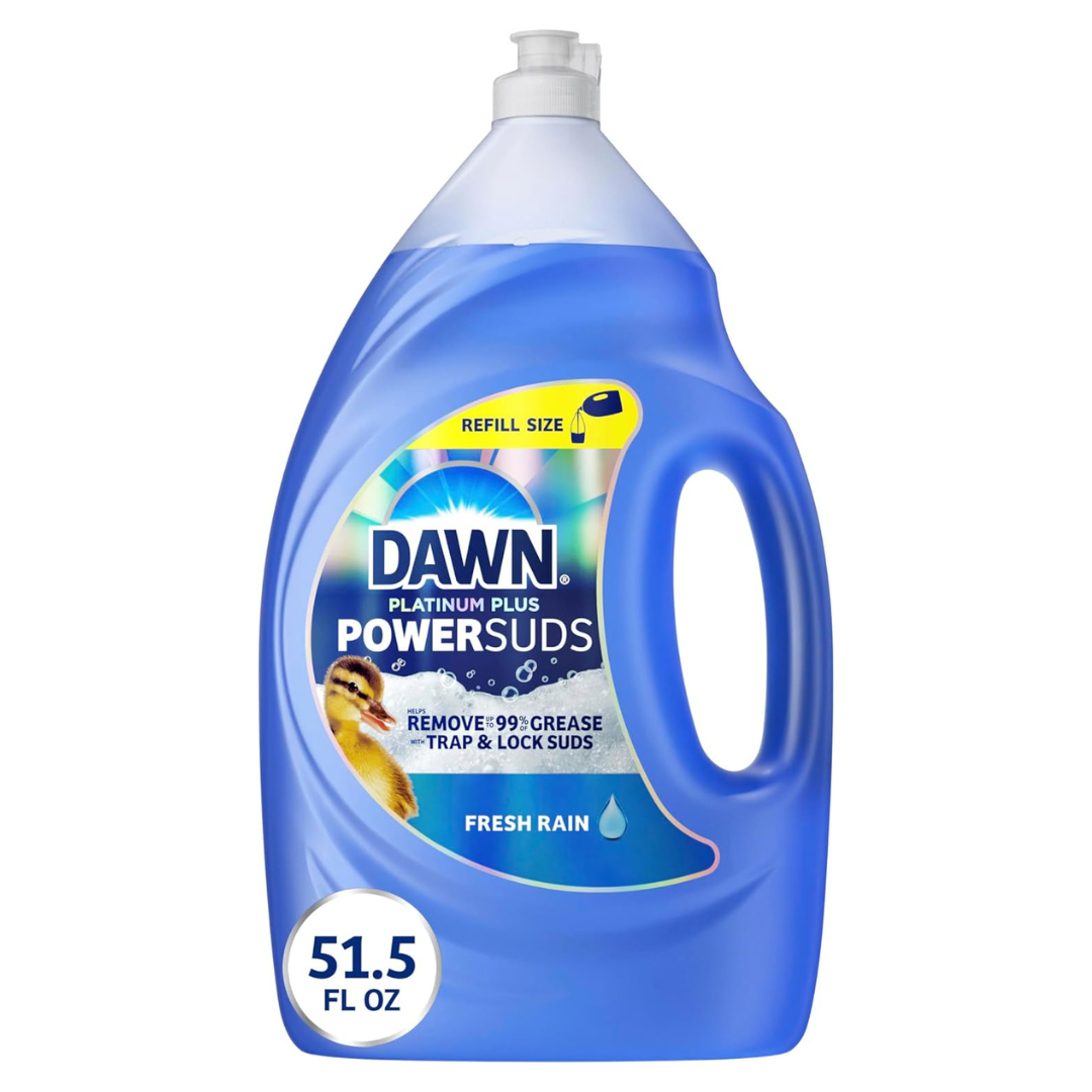 51.5 oz Dawn Platinum Plus PowerSuds Liquid Dish Soap