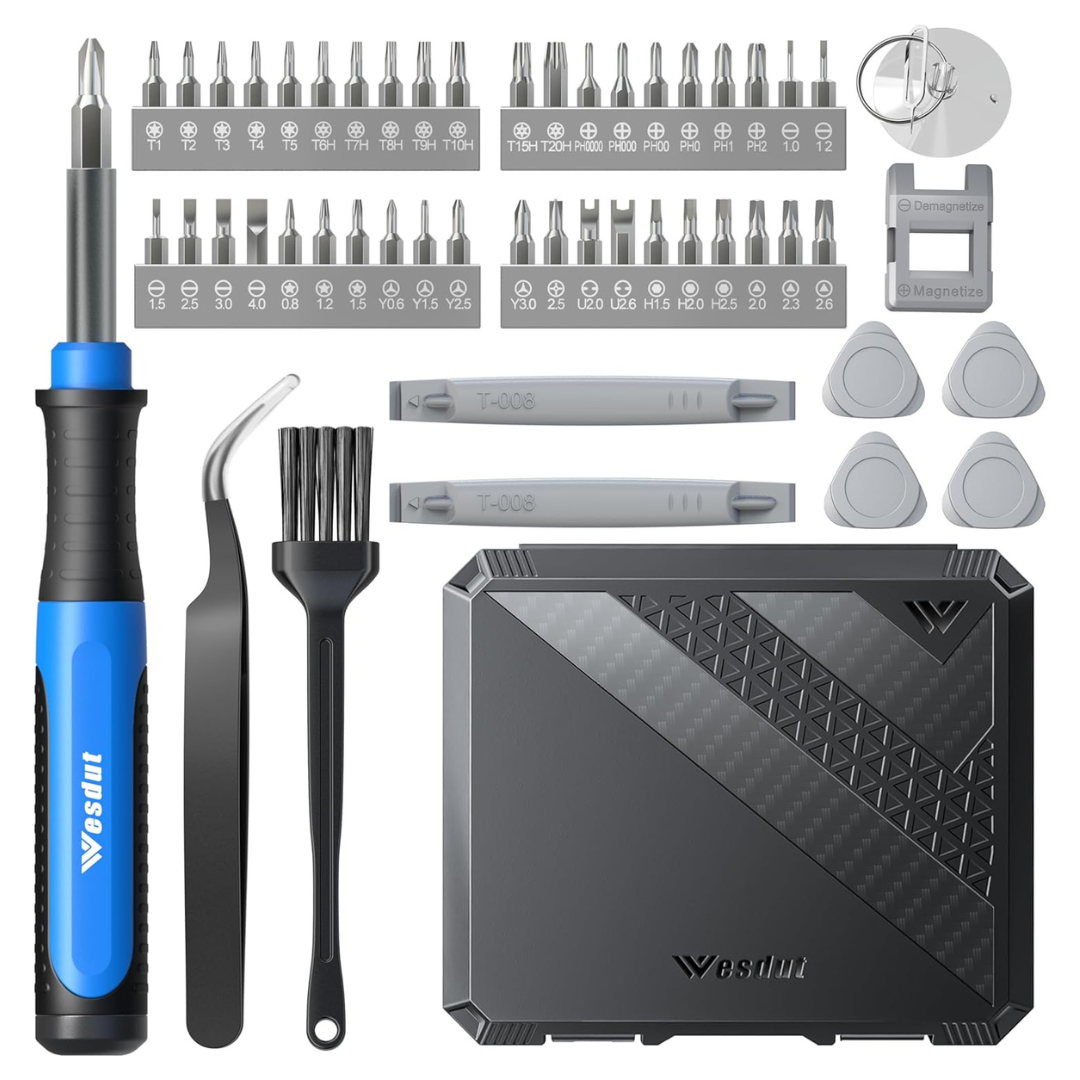 Wesdut 52-In-1 Precision Screwdriver Set