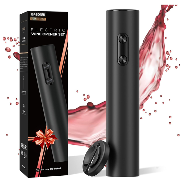 Electric Wine Opener With Foil Cutter