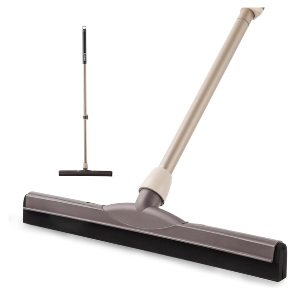 17" Floor Water Sweeper With 54.3" Telescopic Handle