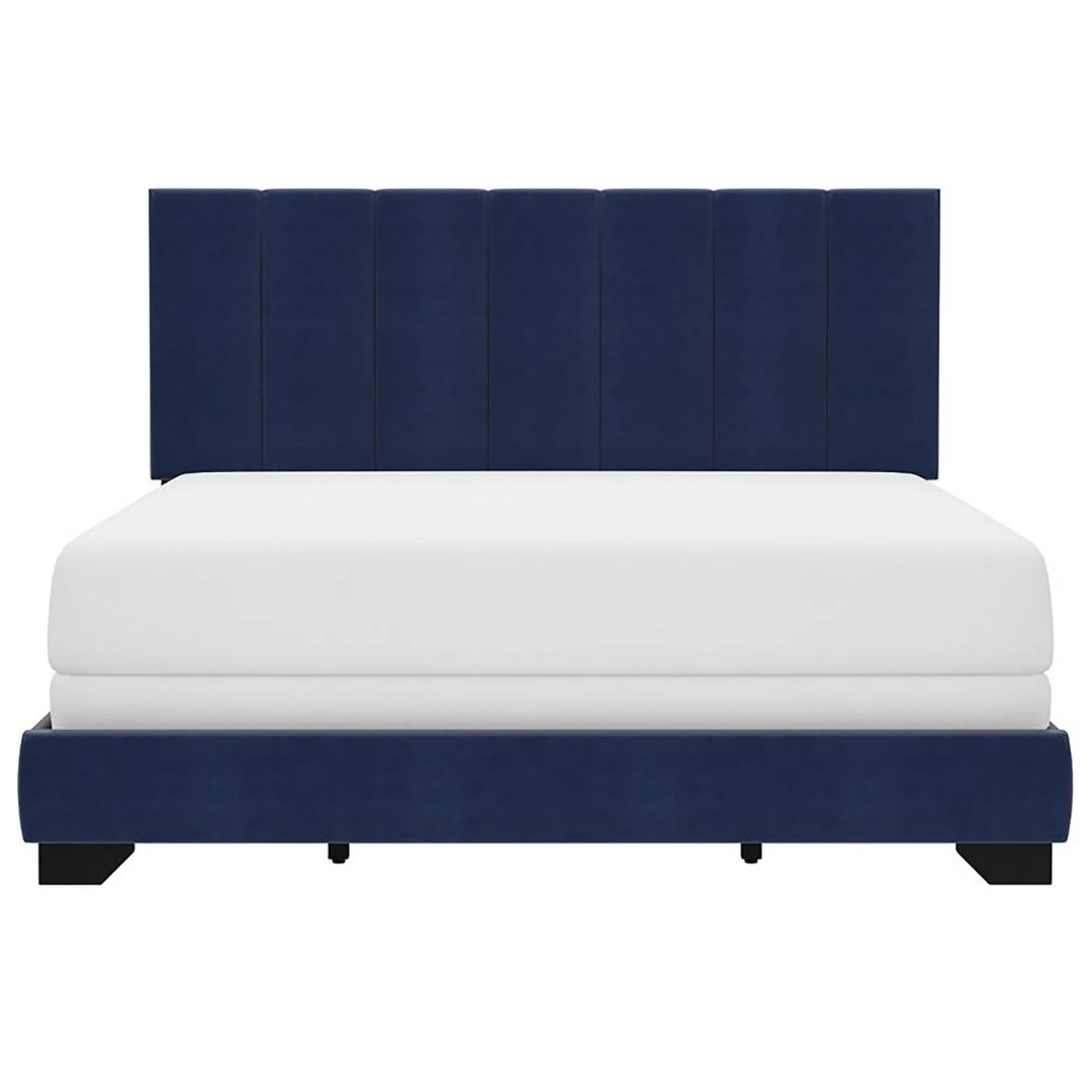 Hillsdale Reece Channel Stitched Upholstered Queen Bed