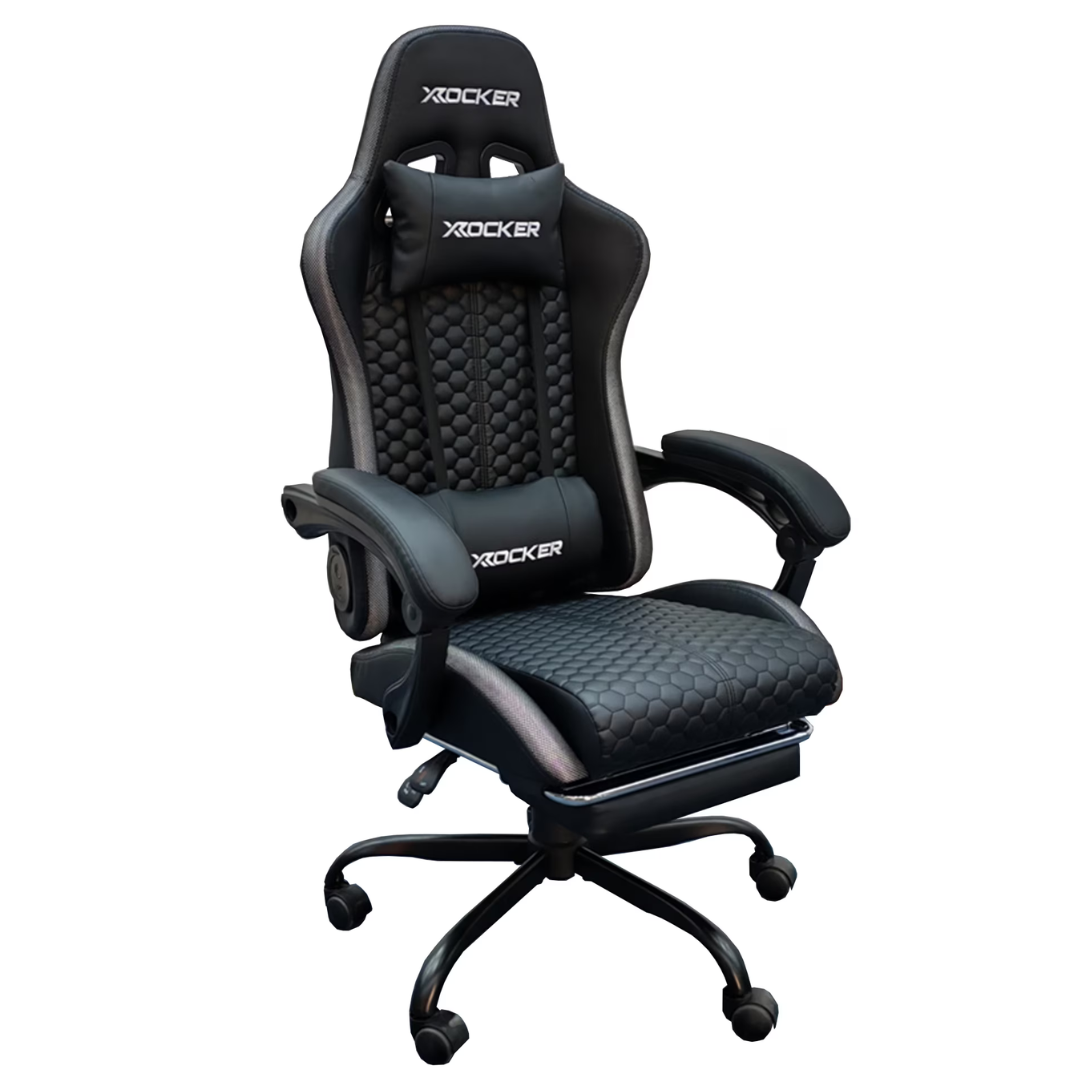 X Rocker Honeycomb Faux Leather PC Gaming Chair