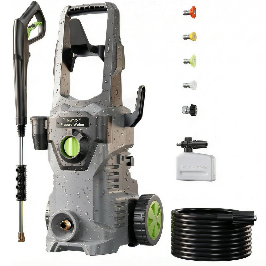etoolab 2000PSI Pressure Washer With 4 Nozzles