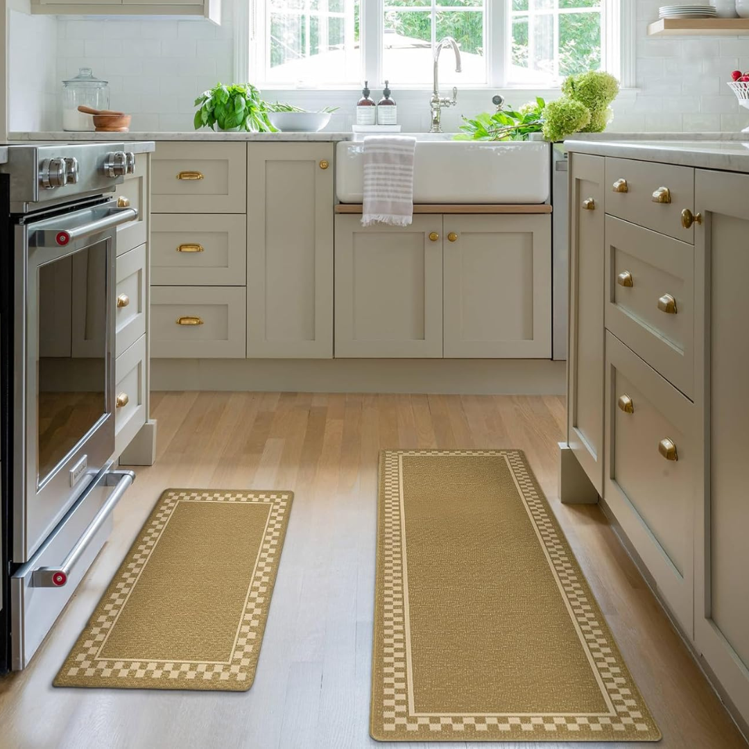 Brown Kitchen Rugs Sets Of 2