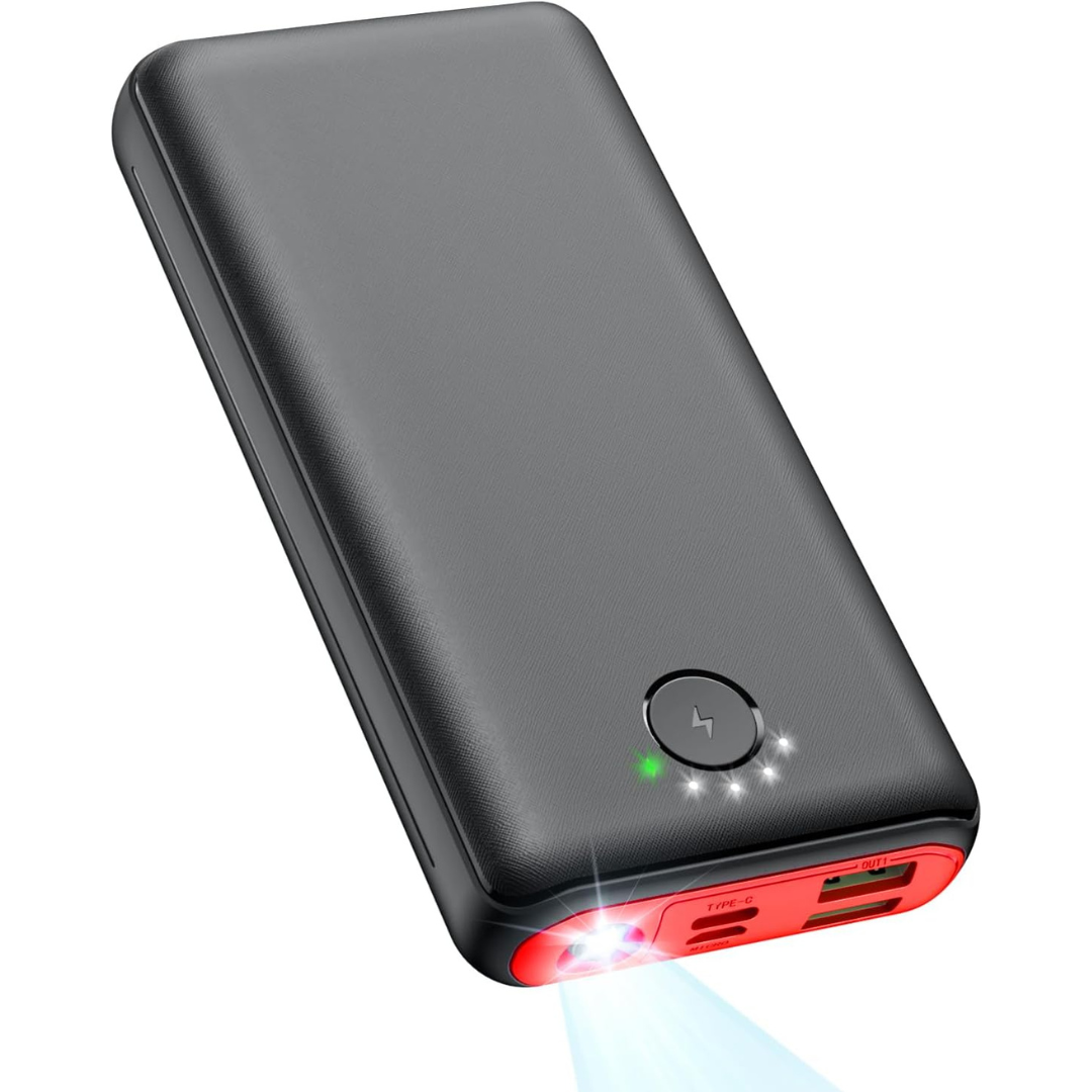 30000mAh Portable Power Bank With 22.5W USB-C Fast Charging