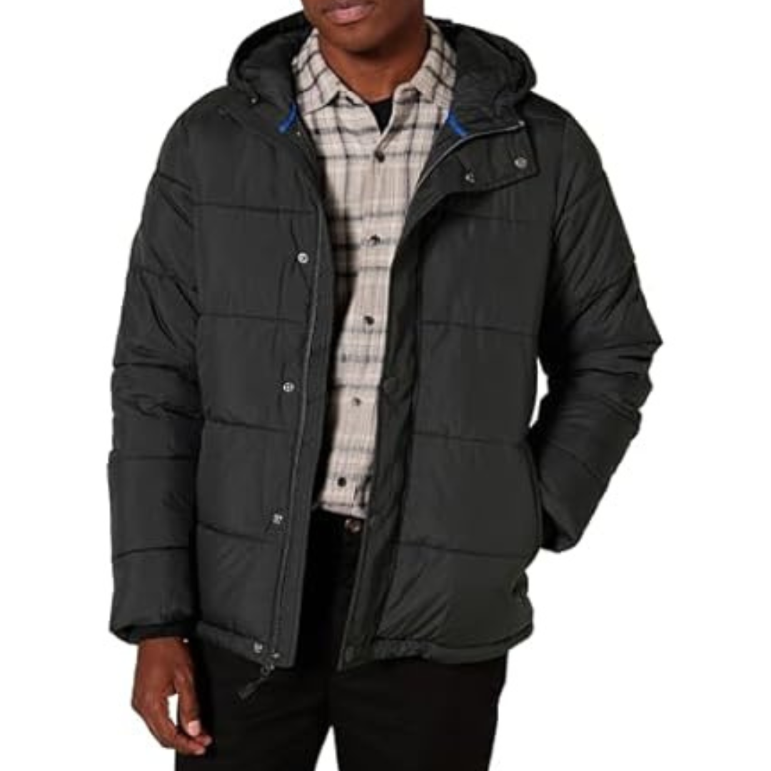 Amazon Essentials Men's Heavyweight Puffer Coat