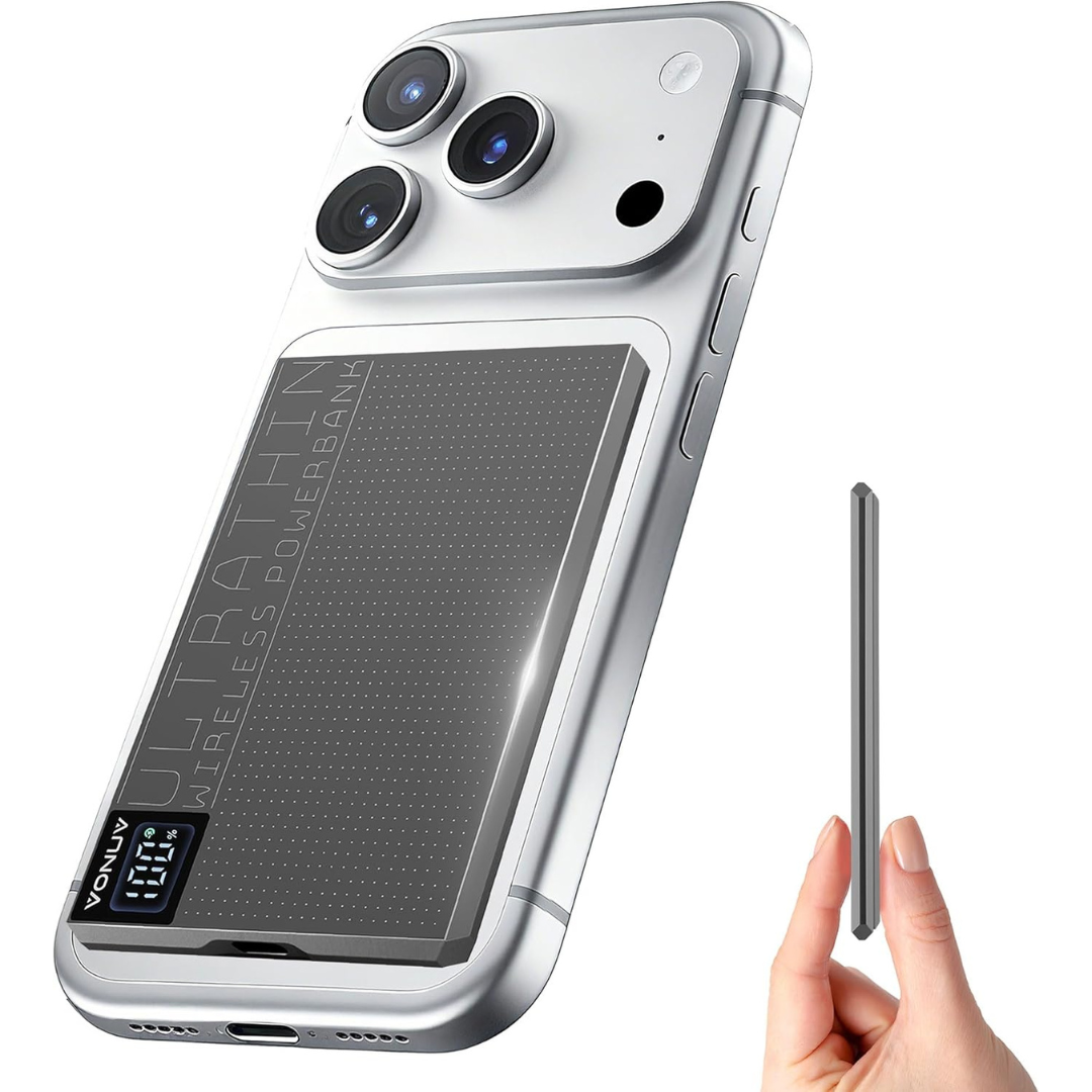 5000mAh Ultra-Slim Magnetic Portable Charger