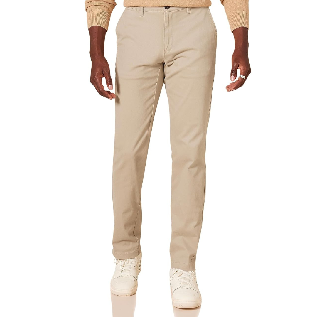 Amazon Essentials Men's Classic-Fit Stretch Chino Pants