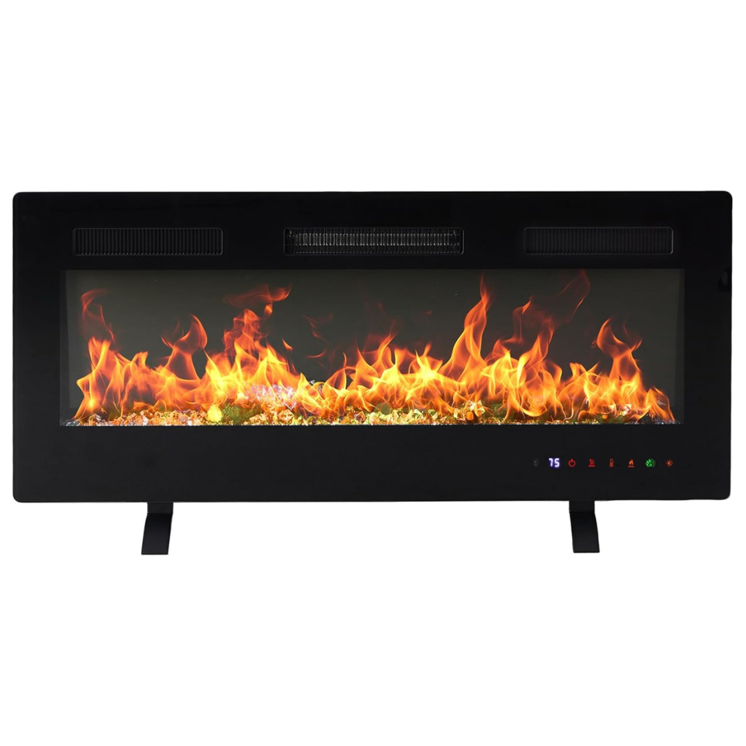 42" DUMOS 1500W/750W Freestanding Electric Fireplace