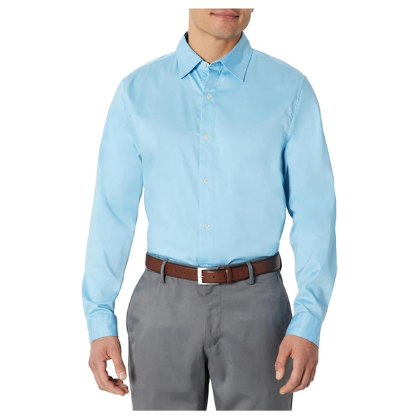Amazon Essentials Men's Slim Fit Stretch Dress Shirt
