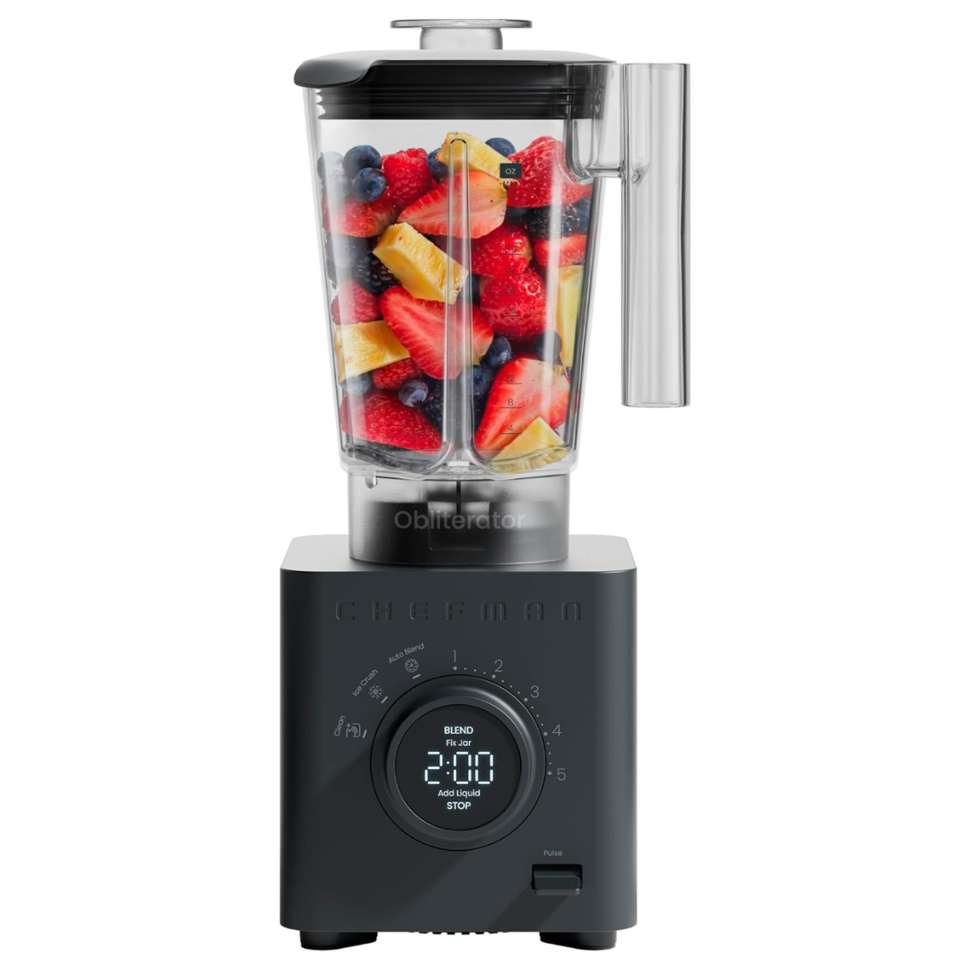 48oz 1380W Chefman Obliterator Countertop Blender