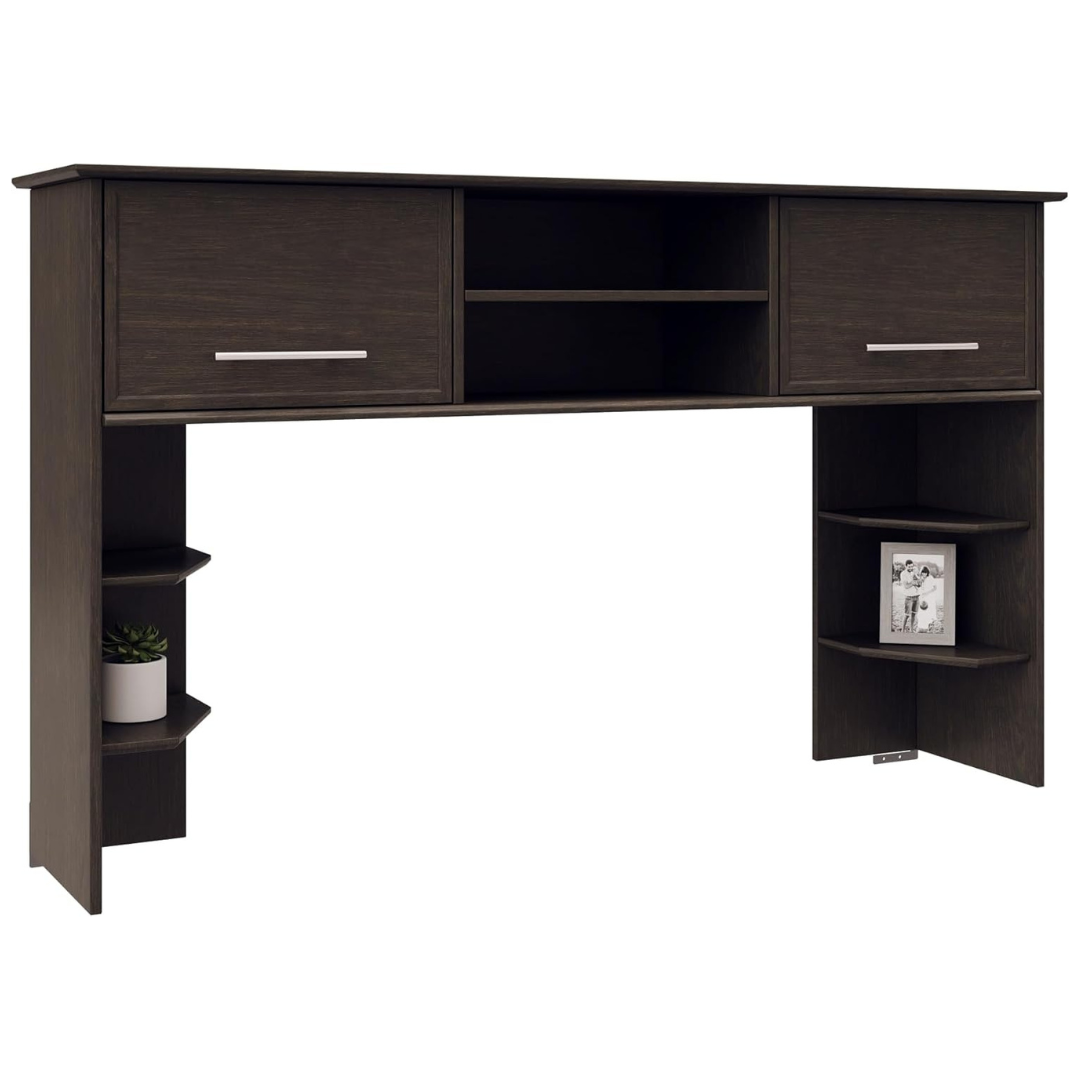 Realspace Koru Hutch L-Shaped Or Straight Computer Desks