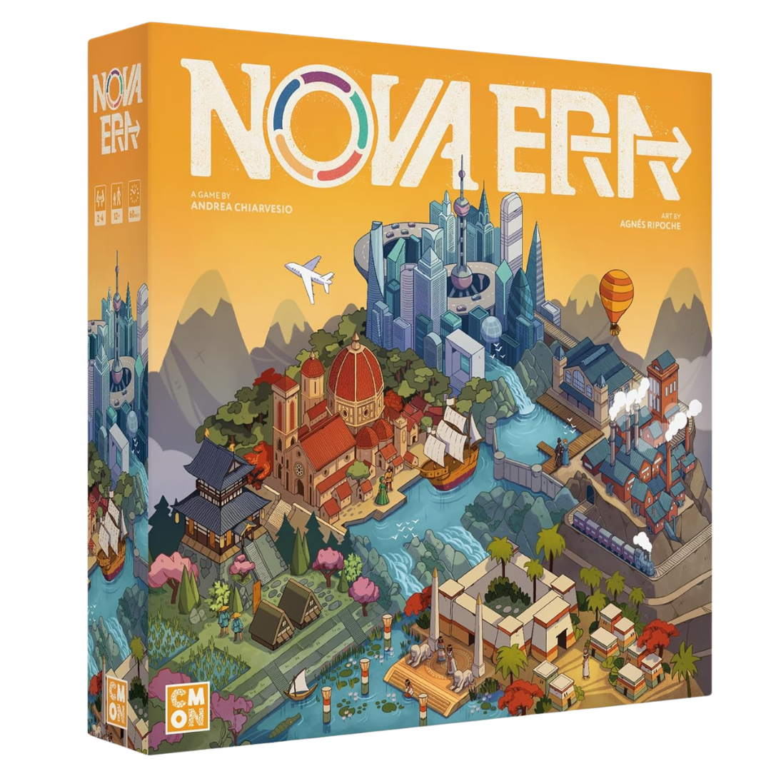 Nova Era Civilization Building & Economic Strategy Board Game