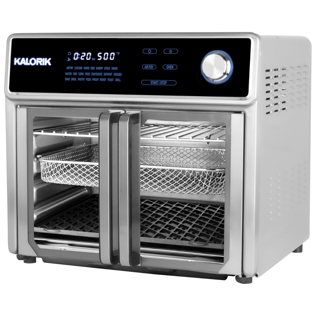 26-Qt Kalorik Maxx 1700W Digital Air Fryer Oven Grill W/ 22 Presets