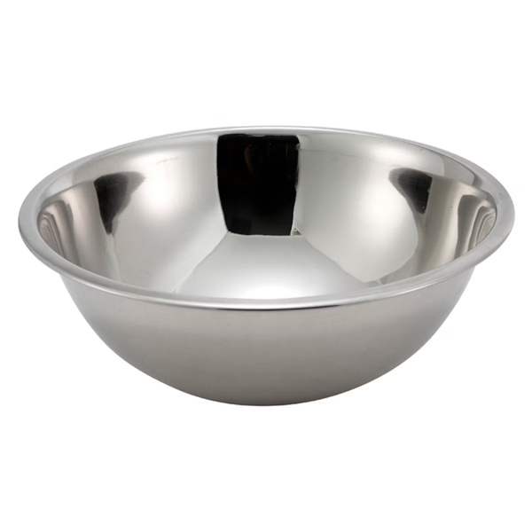 Winco 8-Quart Stainless Steel Economy Mixing Bowl