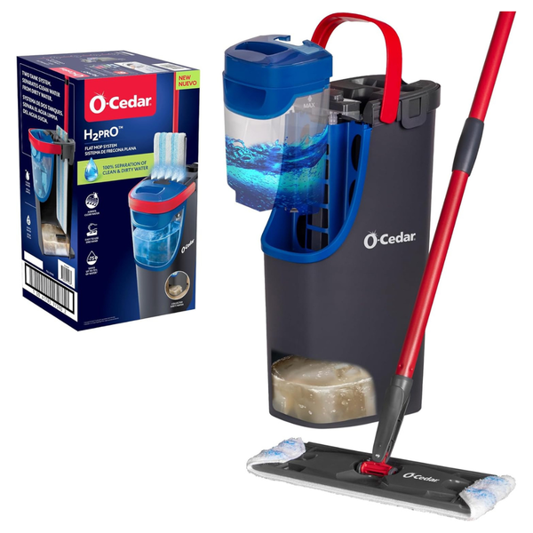 O-Cedar H2prO Flat Mop System