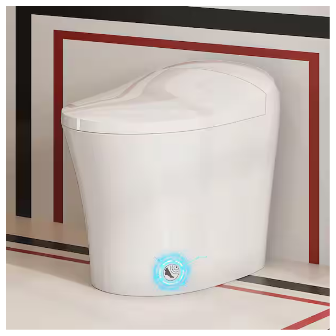Hanikes 1/1.27 GPF High Efficiency Dual Flush Elongated Toilet