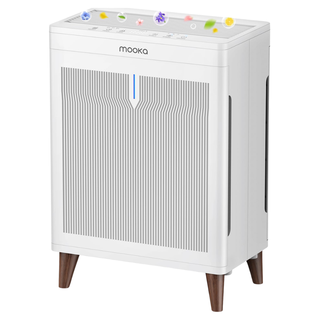 Mooka Double-Sided HEPA Air Purifier with HEPA Filter