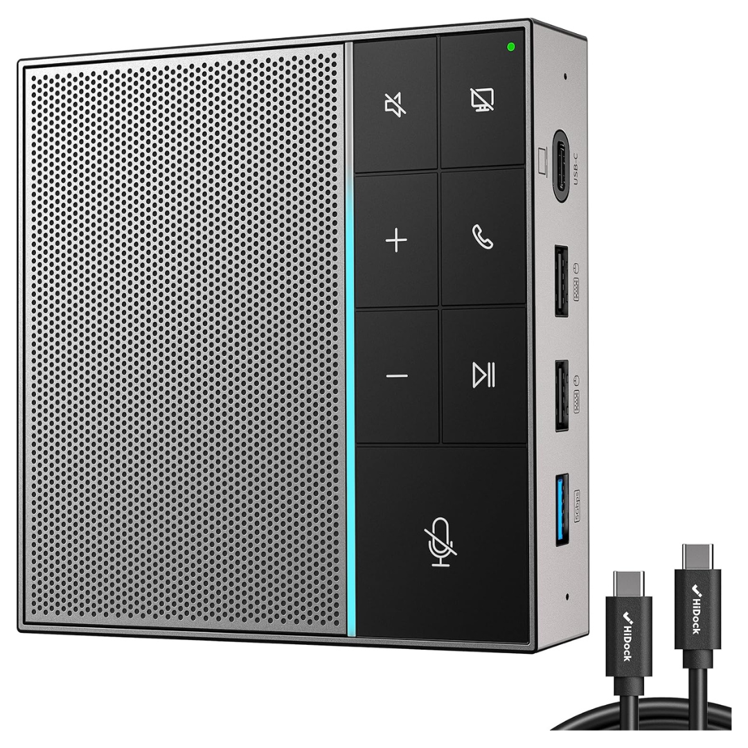 5-in-1 Docking Station Conference Speaker And Mic