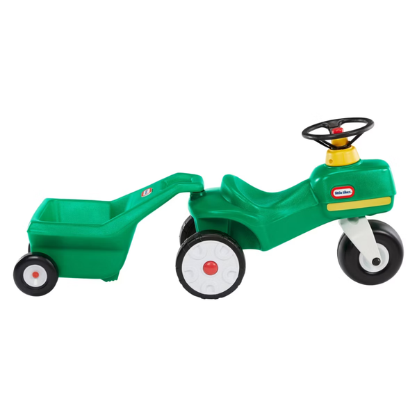 Little Tikes Kids Tractor & Cart, Foot-to-Floor Ride-On Toys